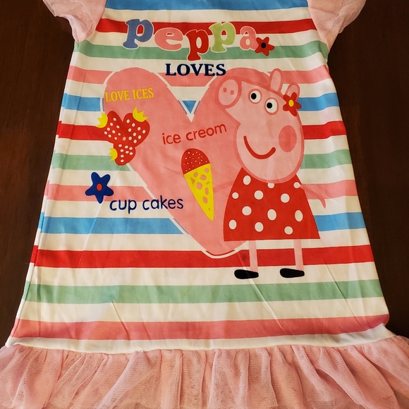 Girls Peppa Pig Pj Dress - Picture 5 of 10